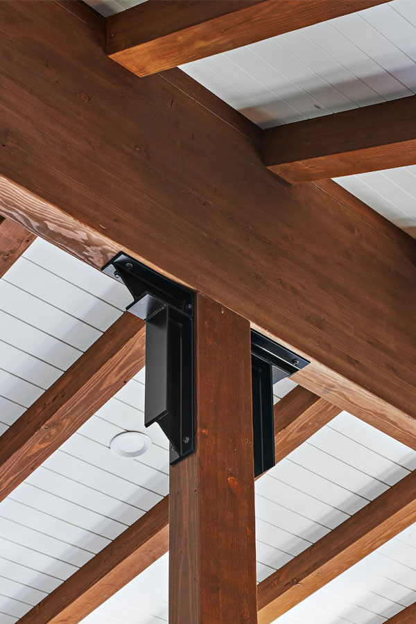 Crafted steel corbels and brackets for home or commercial spaces